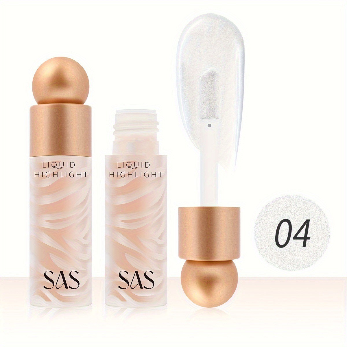 USHAS Europa y los Estados Unidos transfronterizos spot líquido brillante polvo facial brillante multipropósito reparación de la piel brillante SAC036A