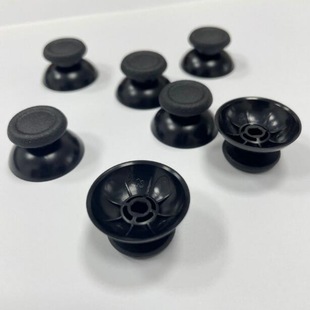 适用于全新高品质PS4 蘑菇头 PS4摇杆帽 配件 黑色