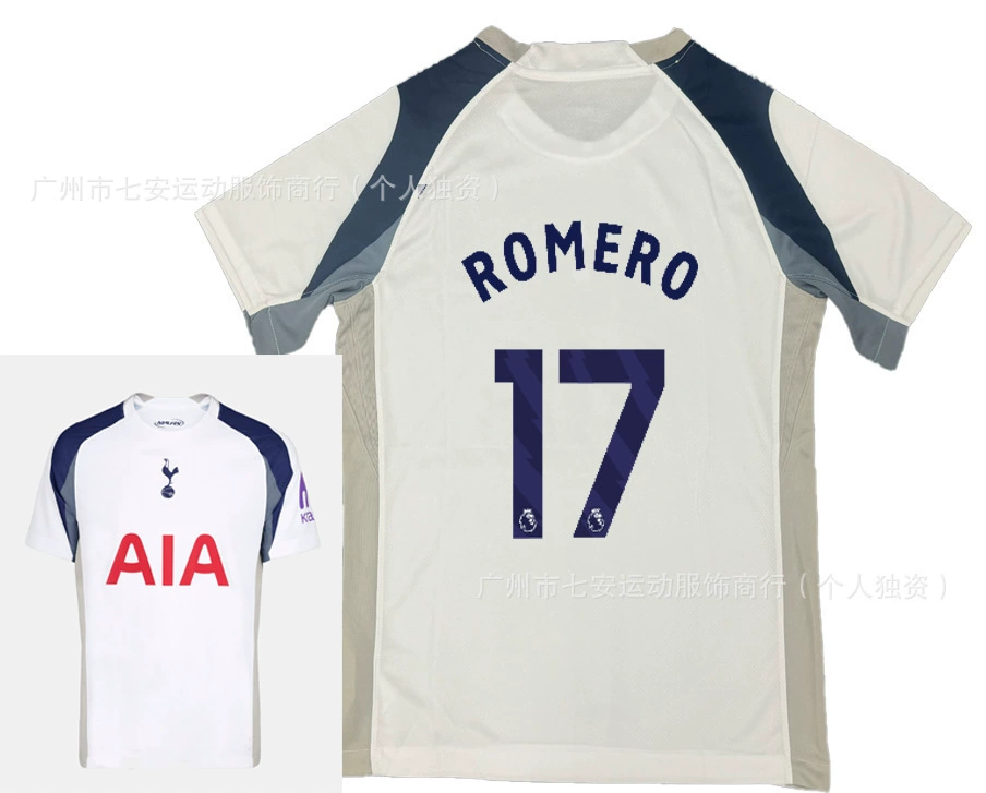 Версия футбольной формы 25-26 Тайланд Tottenham Son Heung-min Barcelona Yamal Manchester City Haaland Marseille home and away jersey