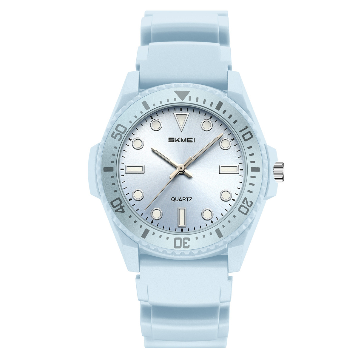 Momento de belleza para hombres y mujeres simple reloj de cuarzo 50 metros impermeable reloj de pulsera ligero para estudiantes relojes deportivos de ocio en stock al por mayor
