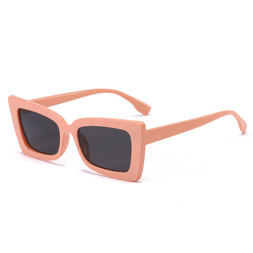European and American foreign trade square sunglasses new butterfly-shaped retro sunglasses for women Vietnam Water Splashing Festival Internet celebrity glasses for men