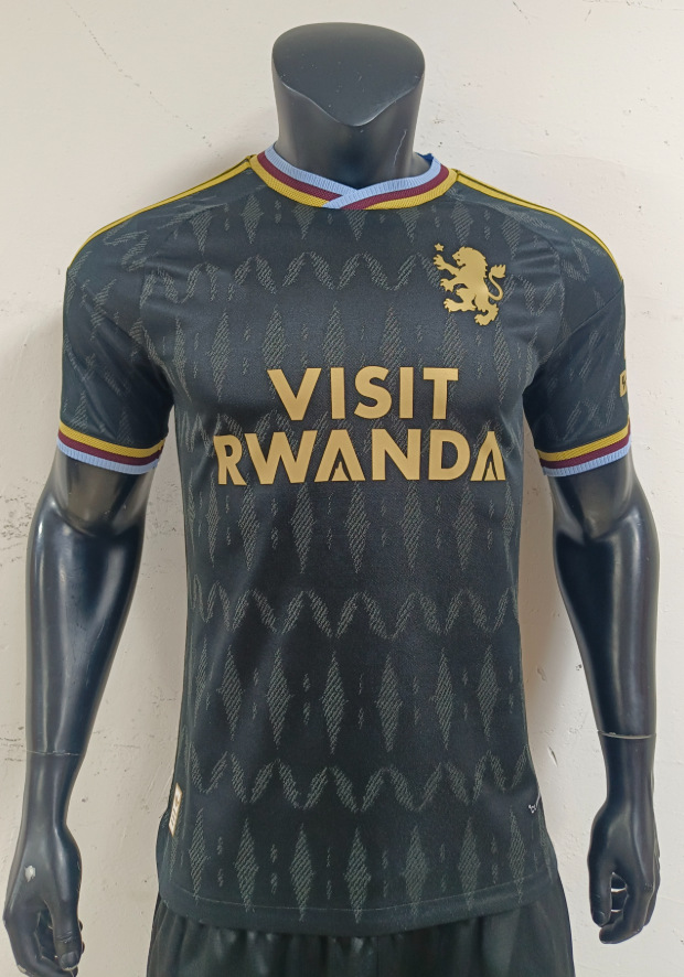 adidas x Aston Villa 2026/27 Away Gas Lamp Jersey Black