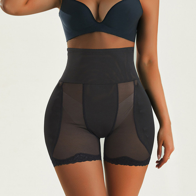 Cross-border high-waisted shaping tummy control straight-leg pants with raised buttocks and full hips, butt-lifting and waist-shaping pants with belly pad