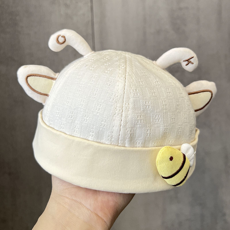 Bebé sombrero primavera y otoño Super lindo piel sombrero bebé sombrero para niños y niñas verano tapa delgada