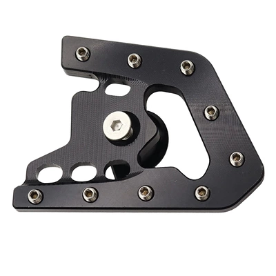 Wholesale ATV brake pedal tip extenders, suitable for 700, 700R, YFM, YFM700, YFM700R (Motorcycle pedals) - black-foot-brake-lever-extension