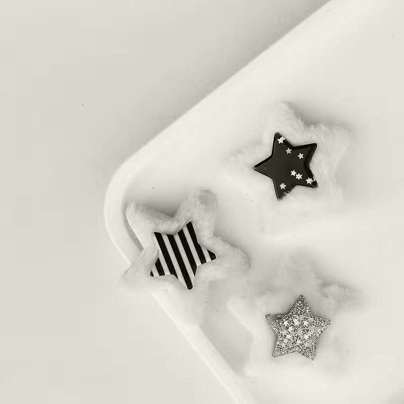 검은 별 + 은색 별 + 줄무늬 별