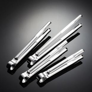 En 410 Stainless Steel Korean Barbecue Food Clip Multi-specification Restaurant Anti-scalding Clip Tool All Steel