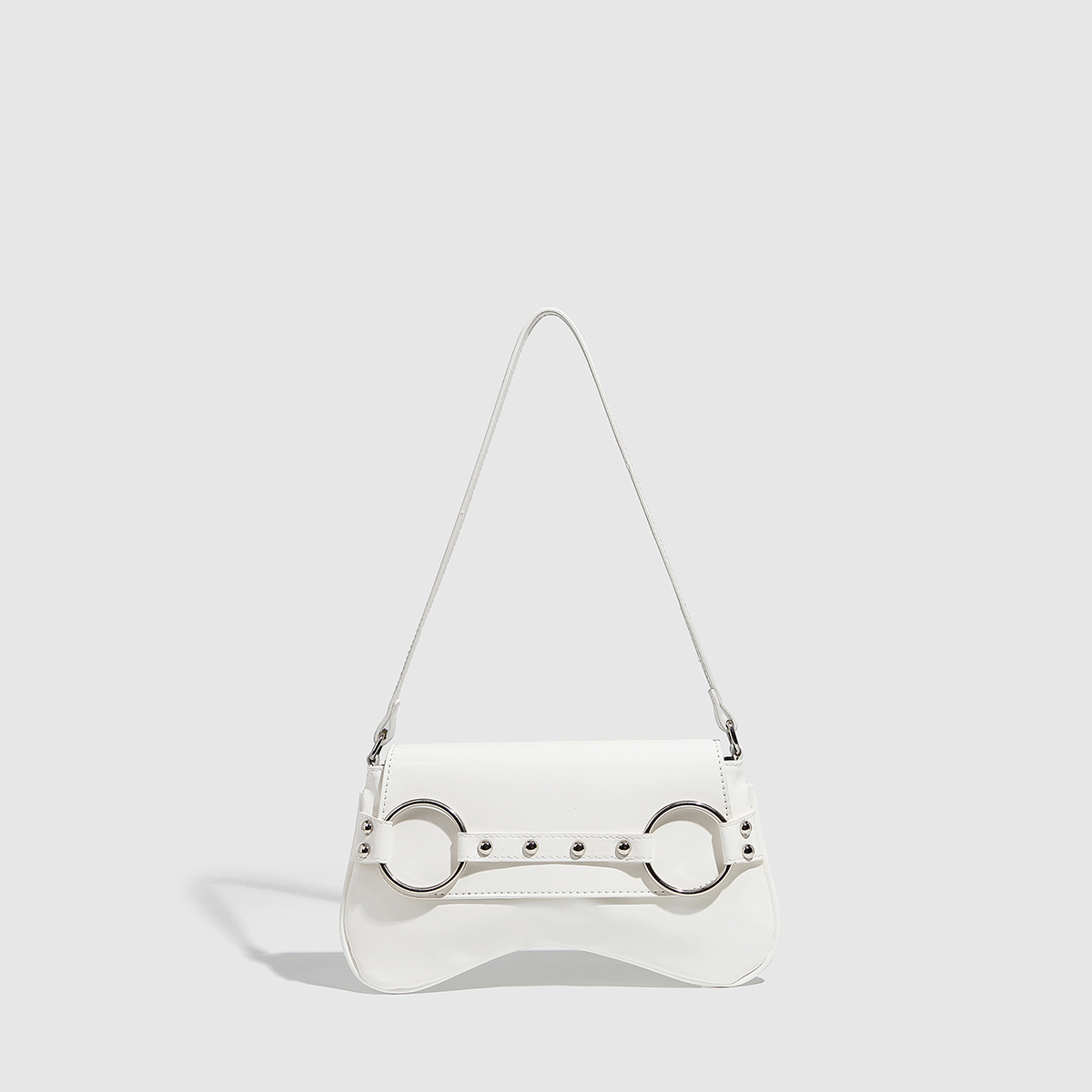 Liquidación de fabricantes transfronterizos, bolsos de axila, bolsos de hombro de moda, bolsos de muñeca, macaron de nicho, bolsos de mujer portátiles de gelatina, bandolera