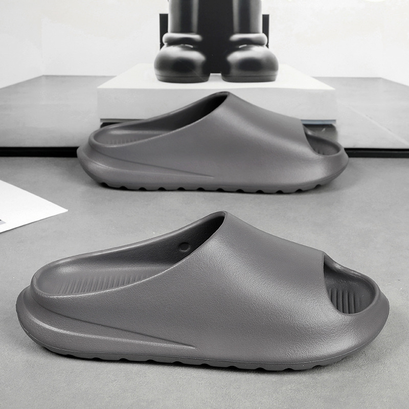 2025 verano EVA pisando las pantuflas de mierda, los hombres usan deportes de coco, sandalias antideslizantes, zapatos de playa al aire libre