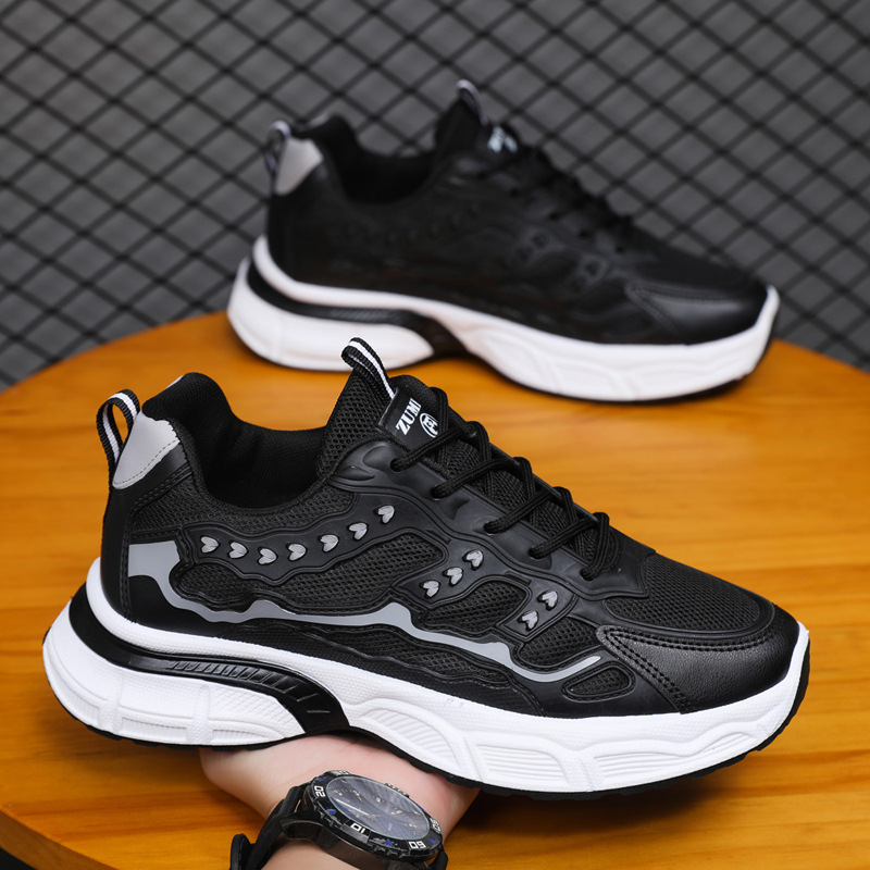 Shoes Men's Fashion Shoes 2023 Low Top Sports and Casual Shoes INS Network Red Men's Versatile Thick Sole Sports Small_voghion.com