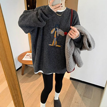 ��ɫԲ�쳤�俨ͨ��֯��Ů2025�����¿���ɰٴ�����ë��G122210