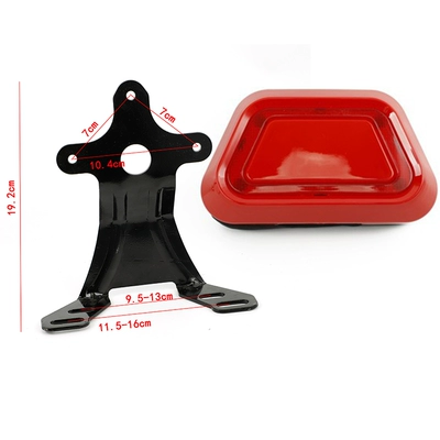 Xunying backrest, electric scooter rear – Electric car rear backrest - big-red-dj-backrest-stand-with-screws-default-item