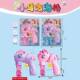 A variety of cartoon inertia manual bubble gun children's outdoor bubble blowing machine toy dolphin aircraft car
