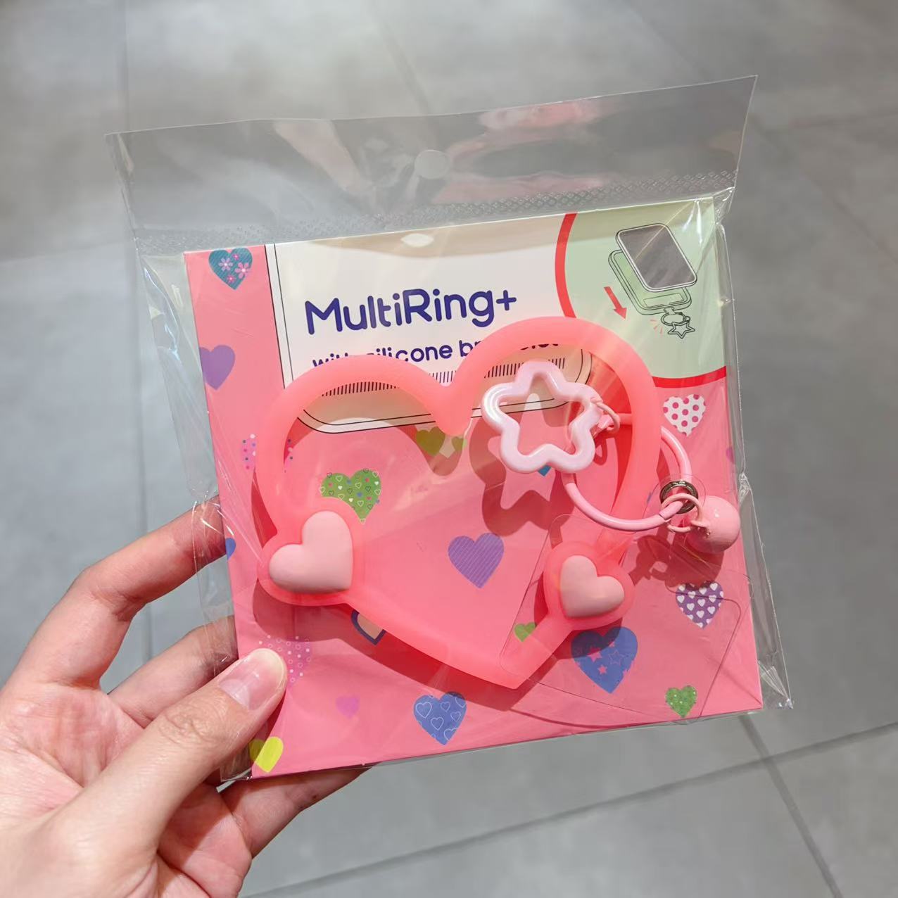 Buca hecha a mano ins viento de alta calidad cuerdas de teléfonos móviles amor pulsera de silicona cuerdas de moda de teléfonos móviles corto / adornos