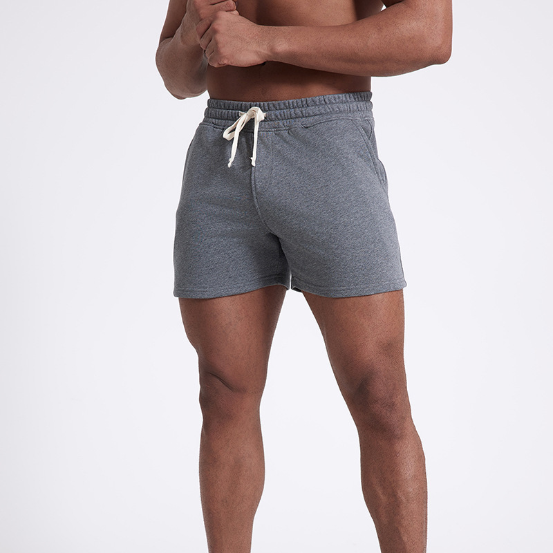 Men's Workout Shorts – Breathable Polyester Training Shorts For Running & Gym (Black/Light Gray/Dark Gray, M-3xl)_voghion.com