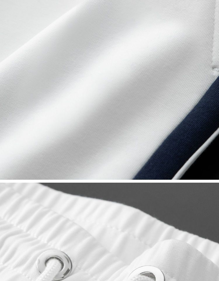 Vêtements pour hommes Mode All Match Pantalons de sport Rayé Épissage Mince Simple Jeunes Hommes Droit Pantalons Décontractés Hommes_voghion.com