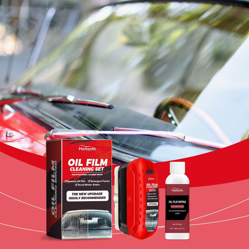 HOMONTH Car Windshield Cleaning Kit - Glass Window Cleaner for Stain Removal, Waterproof and Rainproof for Car Use HOMONTH Car Windshield Cleaning Kit - Glass Window Cleaner for Stain Removal, Waterproof and Rainproof for Car Use
