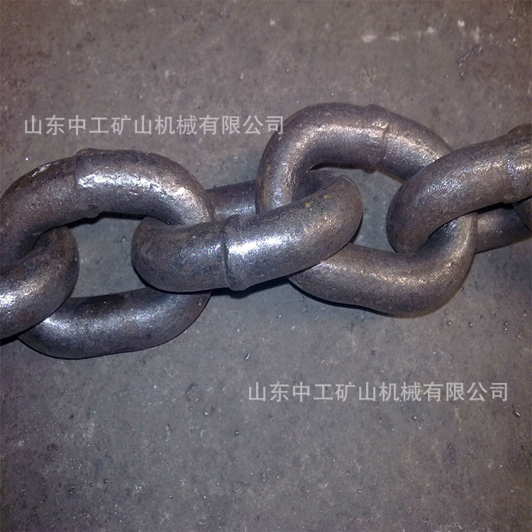 锰钢材质硬度高拉力大22x86矿用圆环链条18x64链条质优价廉高强度