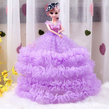新款大45CM恒潮迷糊芭比娃娃套装洋娃娃公主女孩礼物儿童玩具摆件