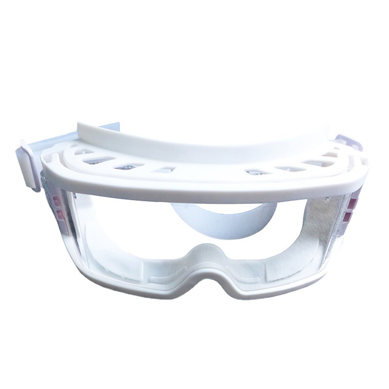 药厂耐高温高压灭菌眼罩护目镜劳保防飞溅透明防护眼镜防尘眼罩