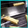 电加热油炸油条半成品油炸线