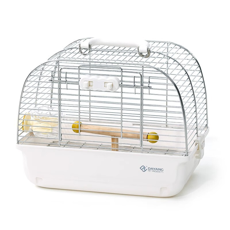 達洋304ステンレスインコ外付け籠金糸熊蜜袋牡丹鳥用ポータブル外付け籠T30SS|undefined