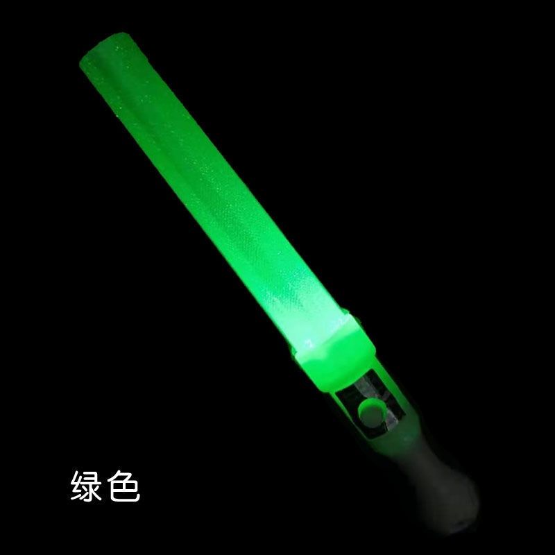 짧은 둥근 막대 녹색