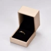 Golden matte ring, box