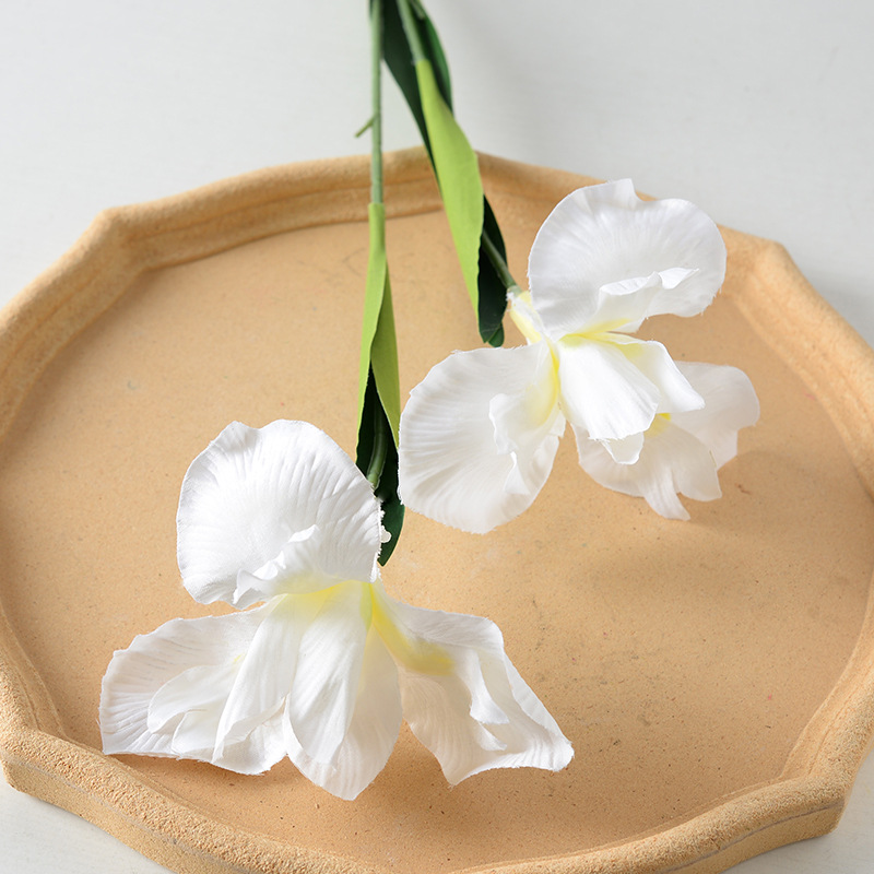 Material de flores de simulación de boda blanca, techo de salón de bodas, flores falsas, escenario, hilera de flores, guía de carretera, arreglo floral, cuidado de flores decorativas