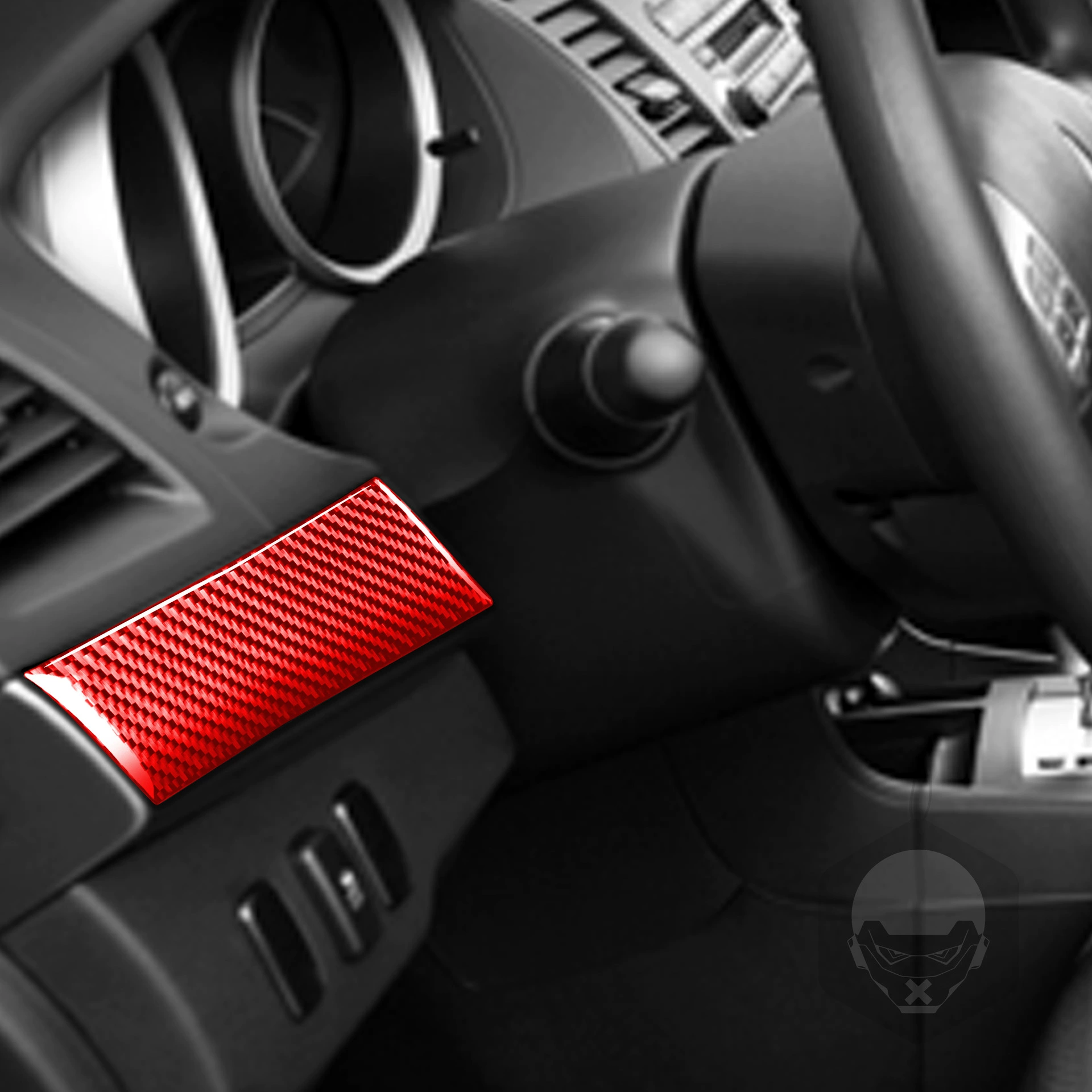 Для Mitsubishi 08-13 Lancer EVO модернизированные аксессуары углеродистого волокна панель приборов водителя декоративные наклейки
