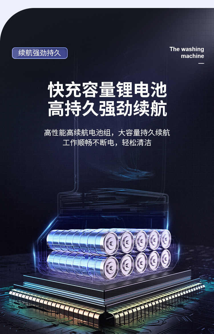 A generation of home car washing machine lithium water gun car washer portable wireless small car washing gun good storage explosions