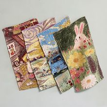 出口韩国原单小毛巾四层纱布毛巾童巾幼儿园儿童洗脸巾25*50