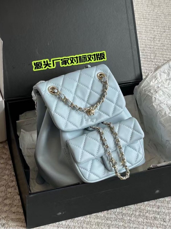 小香同款duma 双肩包高级羊皮纹时尚百搭可单肩可双肩可手提配飞|undefined