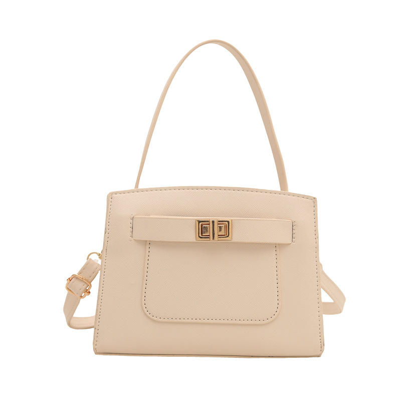 Bolso de mujer 2025 primavera nuevo bolso de mensajero de un solo hombro atmosférico de nicho simple de moda bolso de alta capacidad para mujer
