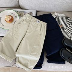 邦诚儿童休闲裤2025秋季新款韩版男女童纯色宽松长裤童裤厂家批发