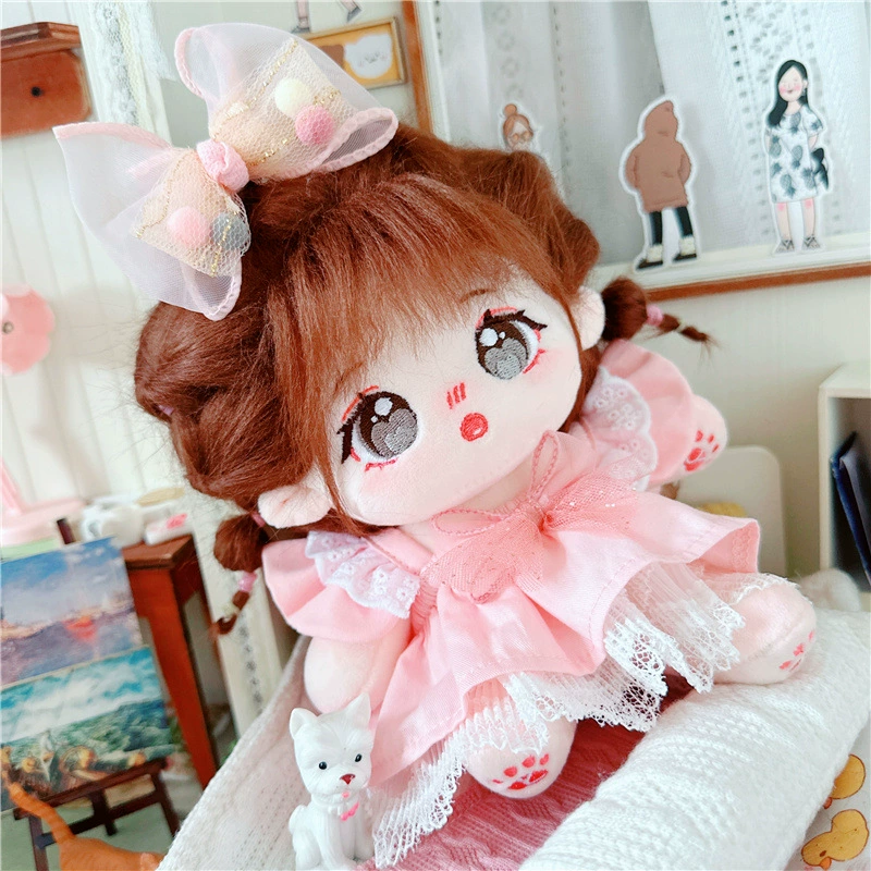 Plush toy, cute cotton naked doll, 20cm, internet celebrity