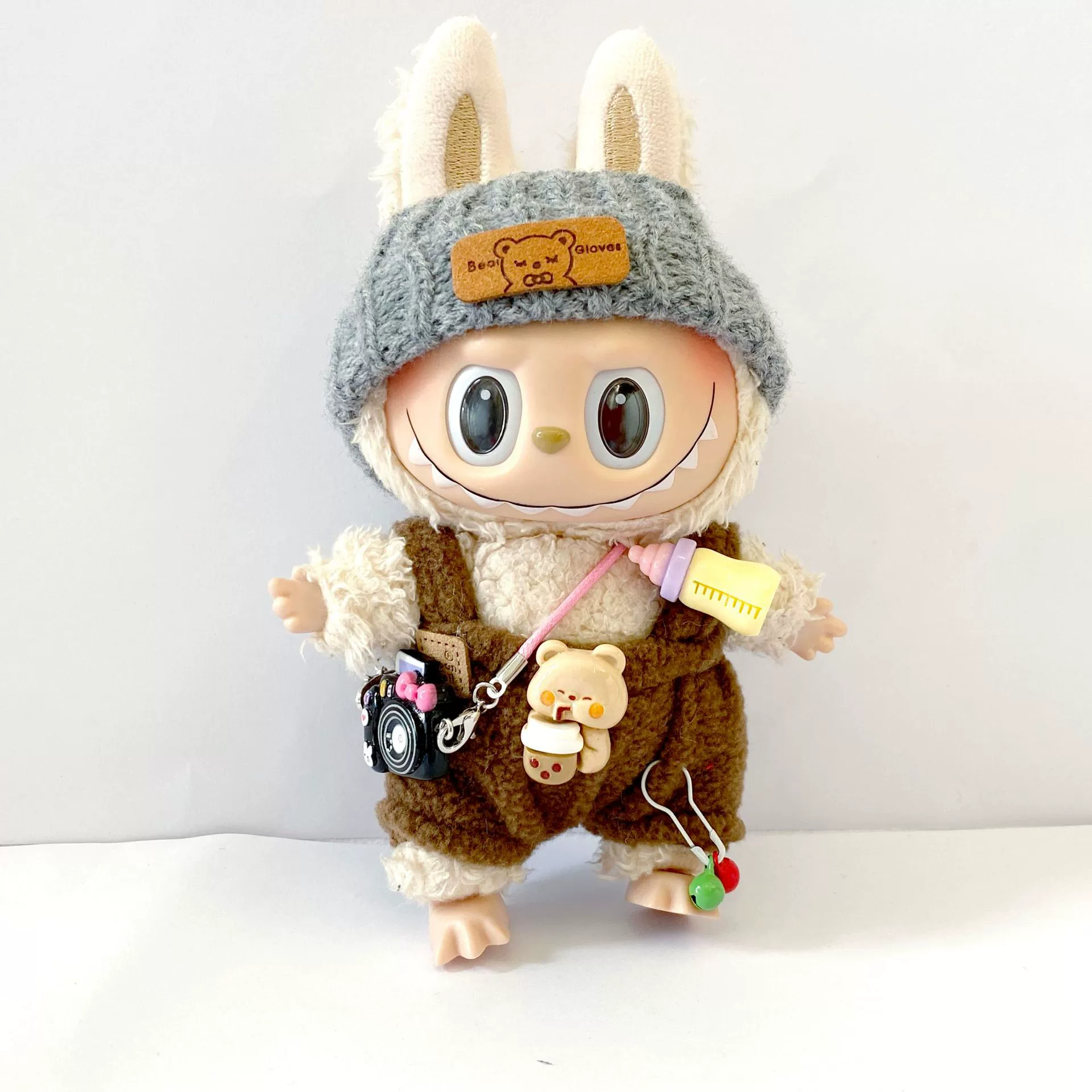 Doll plastic, overall for dressing up, second generation, children's clothing