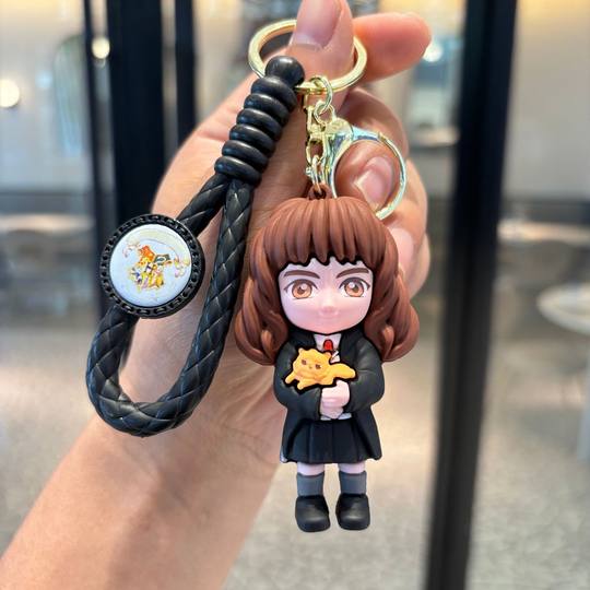 Harry Potter Doll Keychain Jewelry Wholesale Couple Doll Gift Gift Keychain Pendant School Bag Pendant