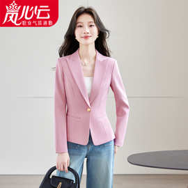 黑色西装外套女2026新款通勤职业西服套装高端经理商务正装工作服