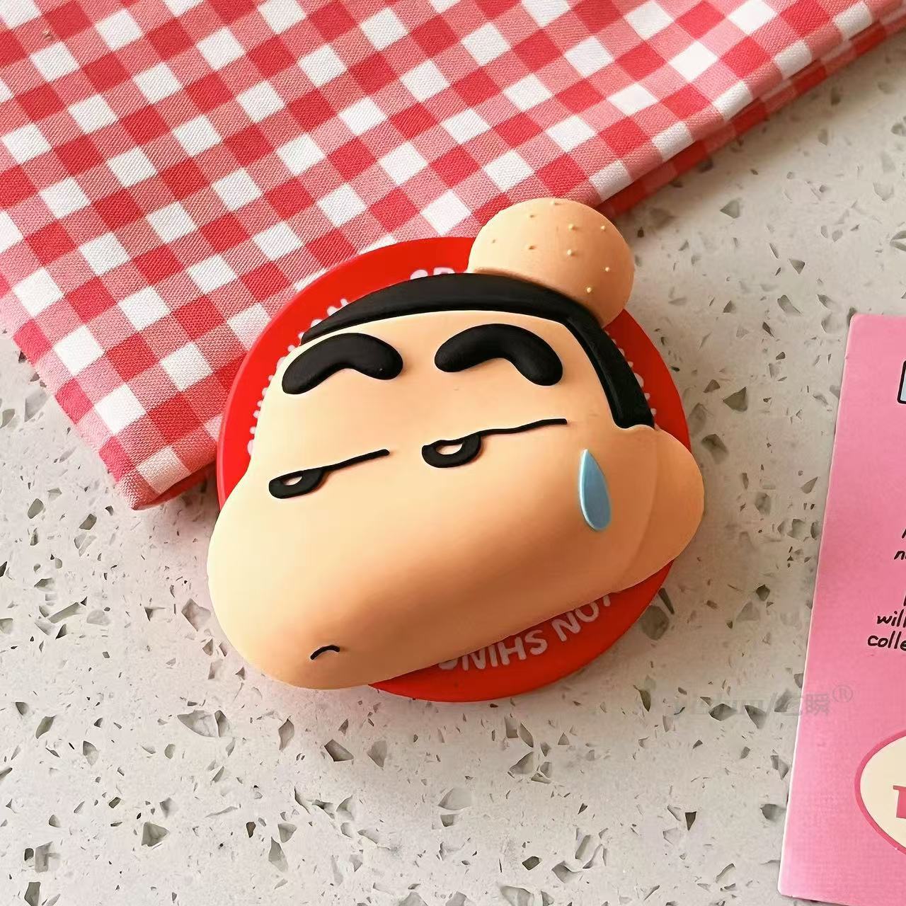 Super lindo lindo pequeño nuevo gato kt pan soporte de succión para Apple caso de teléfono móvil de escritorio contracción soporte de succión mujer