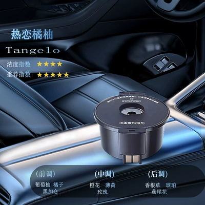 Car Perfume Aromatherapy | Women's Car High-End Smart - in-love-with-tangerine-refill