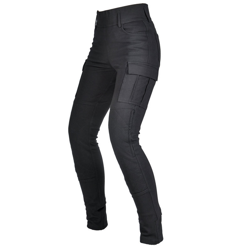 VOLERO pantalones de montar motocicleta Caballero de las mujeres multi-bolsa casual retro resistente a la caída resistente al desgaste pantalones de motocicleta