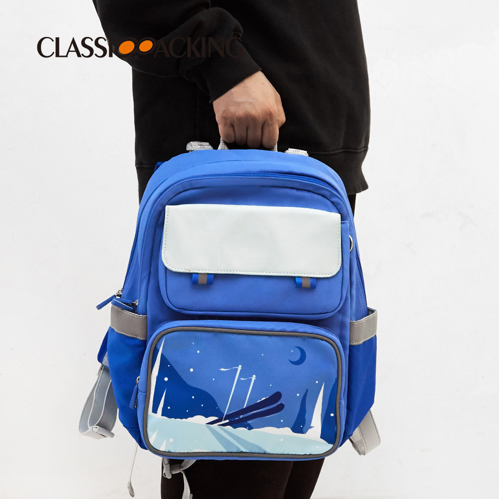 Mochilas escolares para niños y niñas al por mayor de fábrica para niños 1-3 grados/3-6 grados