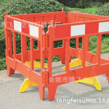 厂家直销 防撞塑料隔离护栏 活动现场隔离围栏 反光围栏一米高