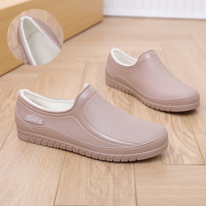 카키 플러스 벨벳(두 사이즈 크게 선택)