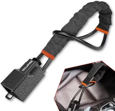 Anti-Theft Lock for Steering Wheel, Car — Car lock - aluminum-alloy-lock-with-3-keys-unit-price-32-yuan
