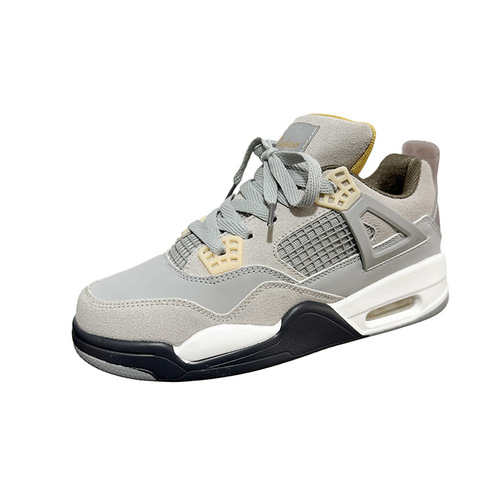 National trend shoes men's ins trend Hong Kong style new splicing couple air cushion running shoes trendy versatile sports casual shoes
