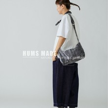 人类联盟2025年新款中号水洗花色真皮包包春季新款斜挎包