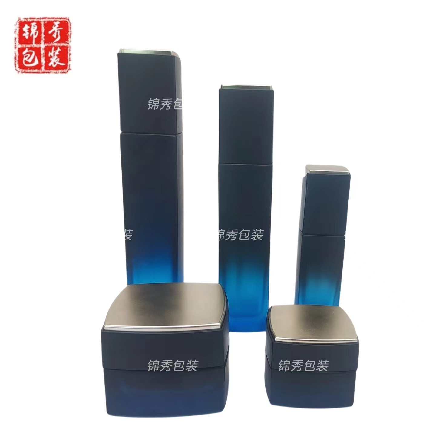 新款化妆品玻璃瓶 爽肤水精华护肤品套装 膏霜乳瓶