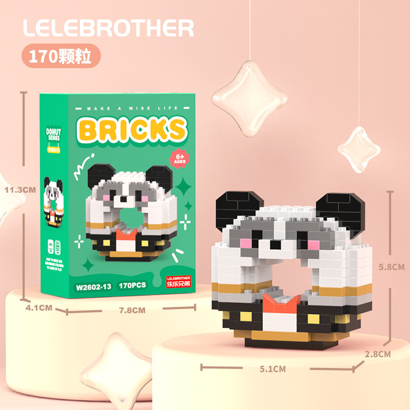 Compatible con Lego animal de dibujos animados muñecas osos de fresa Lina bloques de construcción para niños ensamblaje juguetes al por mayor